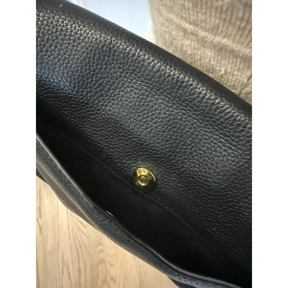 Michael Kors Crossbody Bedford Legacy Medium Flap Leather Shoulder Bag Black